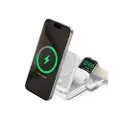 Anker MagGo Wireless Charging Station (Foldable 3-in-1) - White