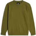 G-Star G-Startil mænd. D25121-D566-G985 Sweatshirt Nifous grøn (L), Casual, Økologisk bomuld, Bæredygtig