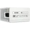 Thermalright TG (Modular) Hvid - Strømforsyning - 650 Watt - 120 mm - ATX 3.0 - 80 Plus Gold certified