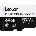 Lexar High-endurance Microsdxc Uhs-i Clase 10 64gb Hukommelseskort