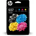 HP 937 Blækpatron Multipack BK/C/M/Y 6C400NE Modsvarer: N/A