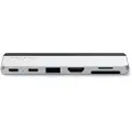 Satechi Dual Usb-c Hub For Surface Pro 9 Usb 3.2 Gen 2 (3.1 Gen 2) Type-c