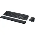 Logitech MX Keys Combo for Business - Tastatur & Mus sæt - Spansk - Sort