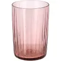 Bitz Vandglas KUSINTHA 280 ml, sæt med 4 stk, lyserød, glas1, Bitz