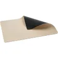 Bitz Dækkeserviet 46 x 33 cm, dobbeltsidet, sæt med 4 stk, sort / cremefarve, PVC, Bitz