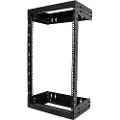 StarTech.com Rack-18u-20-wall-oa Stativ Vægmonteret Stativ Sort