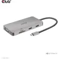 Club 3D USB Gen1 Type-C 9-in-1 Hub Dockingstation