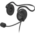 Hama NHS-P100 V2 On-Ear Office Headset med 3,5 mm-stik - Svart