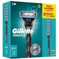 Gillette Mach3 barbersæt med 6 barberblade