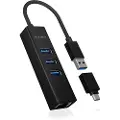 Icy Box Ib-hub1419-lan Usb 3.0 Til Ethernet-adapter