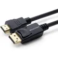 Microconnect Mc-dp-hdmi-1000 Videokabel Adapter 10 M Displayport Sort 10m. Displayport Hdmi Sort