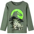 Name It Mini Jurrasic Park Top Med Lange Ærmer