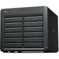 Synology Dx1215ii Drevkabinet Hdd/ssd Kabinet Sort 2.5/3.5"