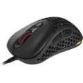 Genesis Xenon 800 - Mus - Optisk - 6 knapper - Sort