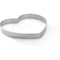 De Buyer Bagering 18 cm, hjerteformet, rustfrit stål, de Buyer