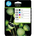 HP 934 935 / 6ZC72AE - 4-Pack (Black Yellow Cyan Magenta) Ink - Blækpatron