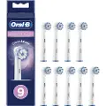 Oral-B Tandbørstehoveder Sensitive Clean & Care - Hvid - 9 Stk.