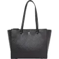 Tommy Hilfiger Tommy Hilfigertil kvinder. AW0AW16948 Eternity Tote Mono taske sort (OSFA), Casual, Polyuretan