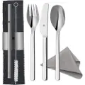 WMF Bestiksæt to-go MY2GO, med etui, grøn, WMF