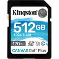 Kingston Canvas Go! Plus 512gb Sd Uhs-i