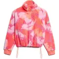 Superdry Superdrytil kvinder. W2012348A Superblød lyserød fleece (L), Casual, Pink, Polyester, Koralfarvet