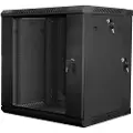 Lanberg WF02-6612-10B - 12U - Wall Mount Rack Cabinet