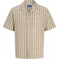 Jack & Jones Summer Luke Texture Resort Kortærmet Skjorte