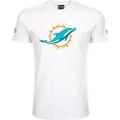 New Era Nfl Regular Miami Dolphins T-shirt Med Korte ærmer