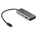 StarTech.com 4 Port Usb C Hub Usb 3.2 Gen 2 (3.1 Gen 2) Type-c Usb 3.2 Gen 2 (3.1 Gen 2) Type-a, Usb 3.2 Gen 2 (3.1 Gen 2) Type-c