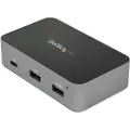 StarTech.com 3 Port Usb C Hub Ethernet Adapter 10 Gbit/s Powered Usb 3.2 Gen 2 (3.1 Gen 2) Type-c Rj-45, Usb 3.2 Gen 2 (3.1 Gen 2) Type-a, Usb 3.2 Gen 2 (3.1 Gen 2) Type-c