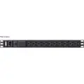 Aten Pe0110sg Strømforsyningsenhed (pdu) 10 Ac Stikkontakt(er) 1u Sort