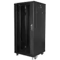 Lanberg FF01 series - rack - 600 x 600 flat pack - 27U