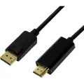 Logilink 900226166 3 M Displayport Til Hdmi-adapter