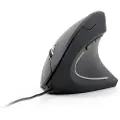 Gembird Ergonomic 6-button wired optical mouse - Vertical mouse - Optisk - 6 knapper - Sort