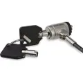 StarTech.com Kabel Lås Med Nøgle Tryk-til-lås Knap