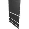 Vertiv Rack Cover Panel 1u, 2u, 4u, 8u 19" Black