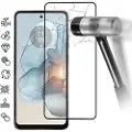 Mtp Products Motorola Moto G24 Power Skærmbeskyttelse Hærdet Glas - 9H - Full Fit - Sort Kant