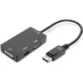 Digitus Ak-340418-002-s Dvi-d+hdmi+vga Hdmi Til Mini Displayport-adapter