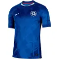 Nike Chelsea FC 2025/26 Stadium Home Nike Dri-FIT Replica-fodboldspillertrøje til mænd - blå