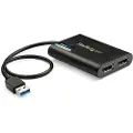 StarTech.com Usb Til Dobbelt Displayport 4k Adapter 60hz