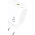 Dudao USB-C GaN-vægoplader 25W med PD – Hvid