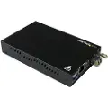 StarTech.com Et91000sm10 Netværksomformer Til Medie 2000 Mbit/s 1310 Nm Enkeltilstand Sort