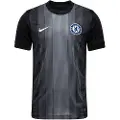 Nike Kortærmet Chelsea FC 2025/26 Stadium Goalkeeper Nike Dri-FIT Replica-fodboldspillertrøje til mænd - sort