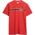 Superdry Venue Logo Stripe Relaxed T-shirt Med Korte ærmer