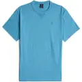 G-Star G-Startil mænd. D24449-B255-G988 Nifous T-shirt blå (XL), Casual, Korte ærmer, Økologisk bomuld, Bæredygtig