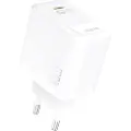 Dudao A28 45W GaN USB-C vægoplader - hvid