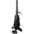 NS Design WAV4 Electric Violin Transparent Black Gloss