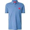 Hugo Boss HUGOtil mænd. 50466202 Dereso blå polo shirt (XL), Casual, Bomuld, Korte ærmer