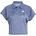 Adidas Stadium 3 Stripes Tennis Inspired Jacquard Polo T-shirt Med Korte ærmer