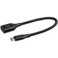 Prokord Usb-c 3.1 To Usb-a Otg Adapter 0.15m – Sort 0.15m. Usb A Usb C Sort